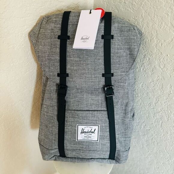 Herschel‎ Supply Co. "Retreat' Little America Backpack, Gray/Black NWT - Picture 10 of 16